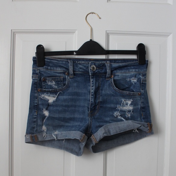 American Eagle Outfitters Pants - American Eagle Hi-Rise Shortie